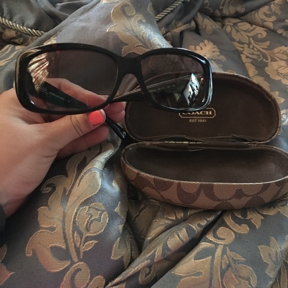 Coach Sunglasses and Case - Picture 3 of 4